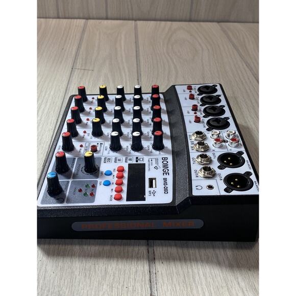 Bomge BMG-06D Compact 6-channel Audio Sound Mixer USB Interface Mixing Console - Picture 9 of 10